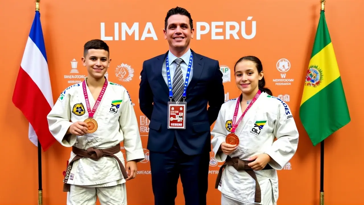 Judô de MS brilha no Sul-Americano Cadete com ouro e bronze